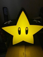Mario battery powered star lamp