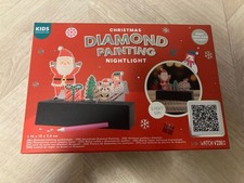 Nowe Boże Narodzenie Diamond Painting Lampka nocna