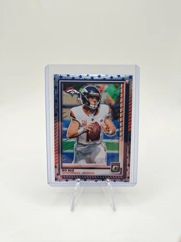 2025 Panini Donruss Optic - Bo Nix #31 Stars Prizm