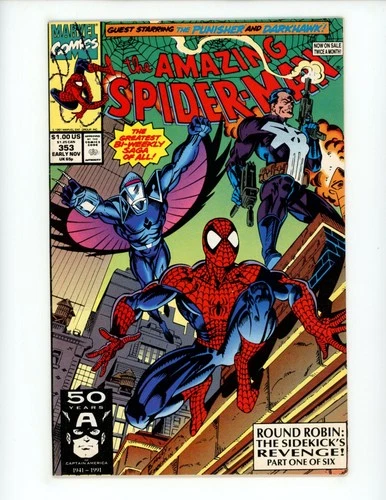 Amazing Spider-Man #353 1991 Marvel Comics VF- Comic Book Direct