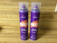 2 Aussie MEGA Flexible Hairspray Hair Spray 10 Oz Each Light Hold Soft Style