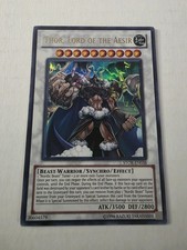 THOR THE LORD OF THE AESIR STOR EN038 LP YU GI OH