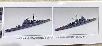 1/700 IJN CHOKAI 鳥海 Imperial Japanese Heavy Cruiser ~ Aoshima