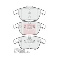 VW Sharan 7N1 7N2 2010-2022 BremsbeläGe Vorne Apec ATE (R90)