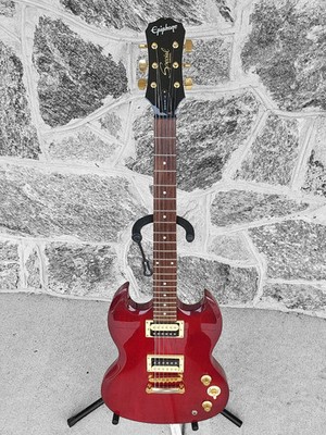 Epiphone SG Special Limited Edition, Zebra PUPs, Gold Hardware, 2002, Cherry