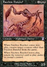 Time Spiral Timeshifted Faceless Butcher - Foil