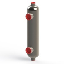 Scambiatore di calore piscina e spa serie SP 2.0 55.000 BTU (stessi collegamenti guscio laterale)