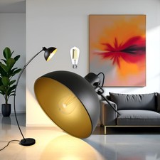 Lampada da terra salotto ad arco LED piantana lampada da terra Design Vintage