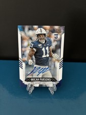 Micah Parsons AUTO~RC Panini Score 2021 Rookie Autograph Packers  #350