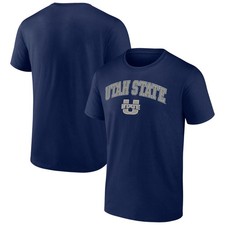 Men's Navy Utah State Aggies Campus Team T-Shirt