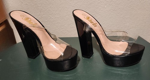 Shein Chunky High Heel Shoes Size 7.5 Never Worn