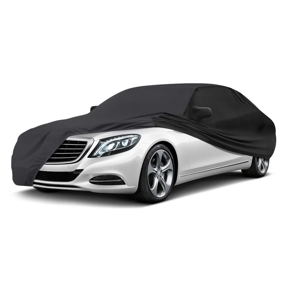 For BMW 750i xDrive 13-15 Car Cover Satin Stretch Indoor Dark Gray Custom Car - Изображение 2 из 4