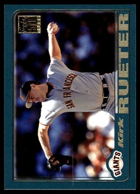 Kirk Rueter 2001 Topps #107 Giants MLB READ FREE SHIPPING AutographDen