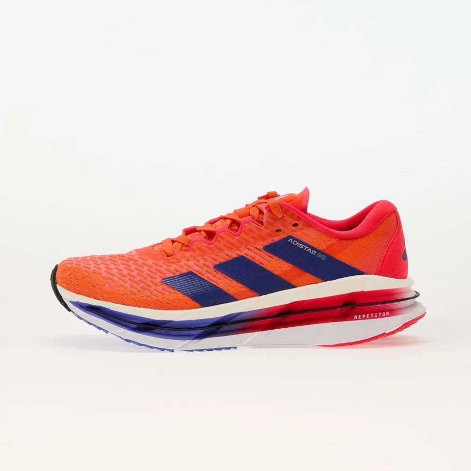 Adidas Adistar Byd Impact Naranja/Azul Lúcido/Rojo Lúcido (IF9562) Zapatos para Correr Foto 2 de 4
