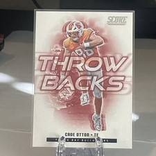 2025 Panini Score Football - Cade Otton Throw Backs #19 Buccaneers