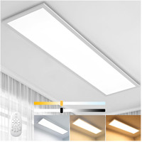 Dimmbar Led Deckenleuchte 100X25 Cm Fernbedienung 28