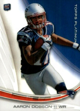 2013 Topps Platinum #138 Aaron Dobson RC New England Patriots