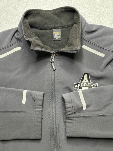 VETEMENTS Giacca Logica Calda Adulto Piccola Nera Full Zip Andrews Birra Pile Outdoor Uomo