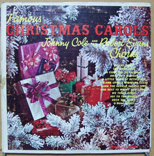 JOHNNY COLE & ROBERT EVANS CHORUS CHRISTMAS ALBUM - 1960s LP VINYL RECORD