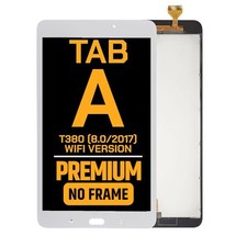 Galaxy Tab A 8.0 WiFi T380 LCD Display White 
