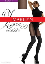 MOCK SUSPENDER STOCKINGS-TIGHTS-MARILYN " ZAZU CLASSIC" 60/20 DENIER