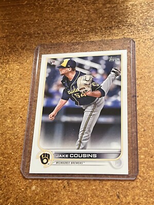 2022 Topps Baseball # 20 Jake Cousins RC