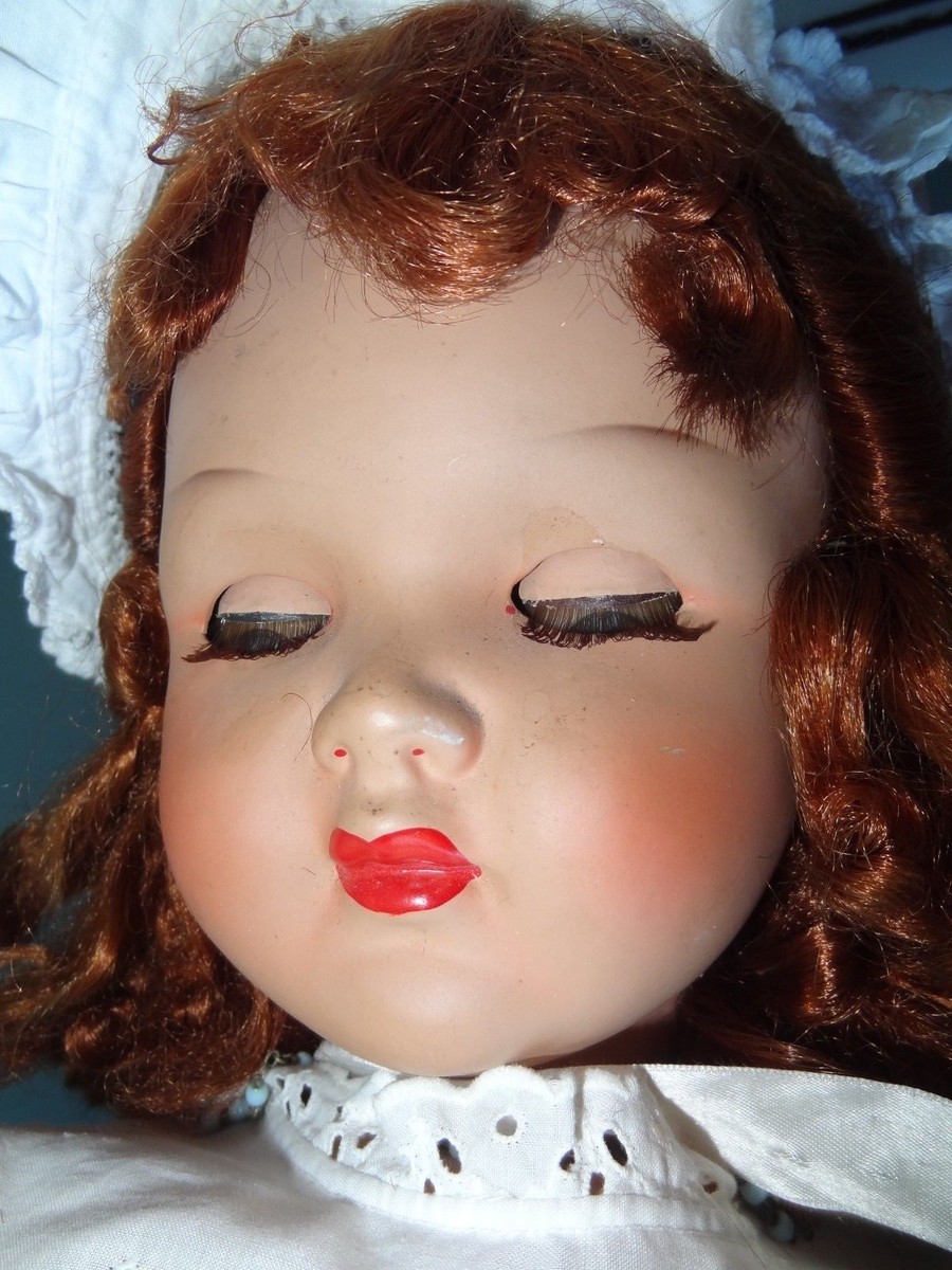 ANCIENNE POUPEE CAOUTCHOUC Tenue D'origine + Emballage Annee 50/60 Made In Gdr EUR 17,90