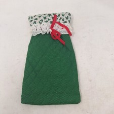 Vintage Handmade Wine Bottle Sleeve Cover Gre...