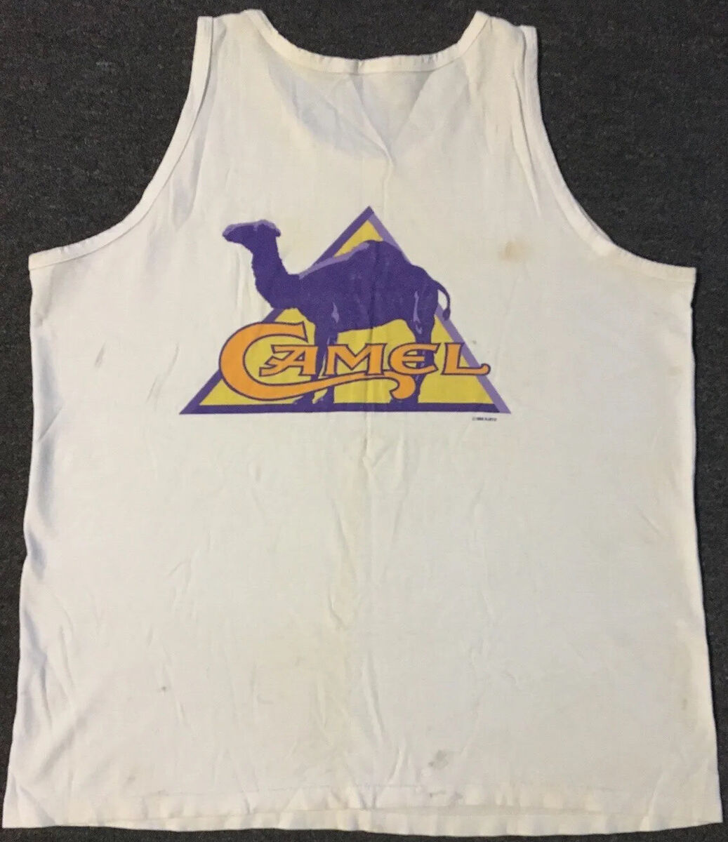 90s ビンテージ CAMEL キャメル タバコ タンクトップ 古着　XL 90s ビンテージ CAMEL キャメル タバコ タンクトップ 古着 XL