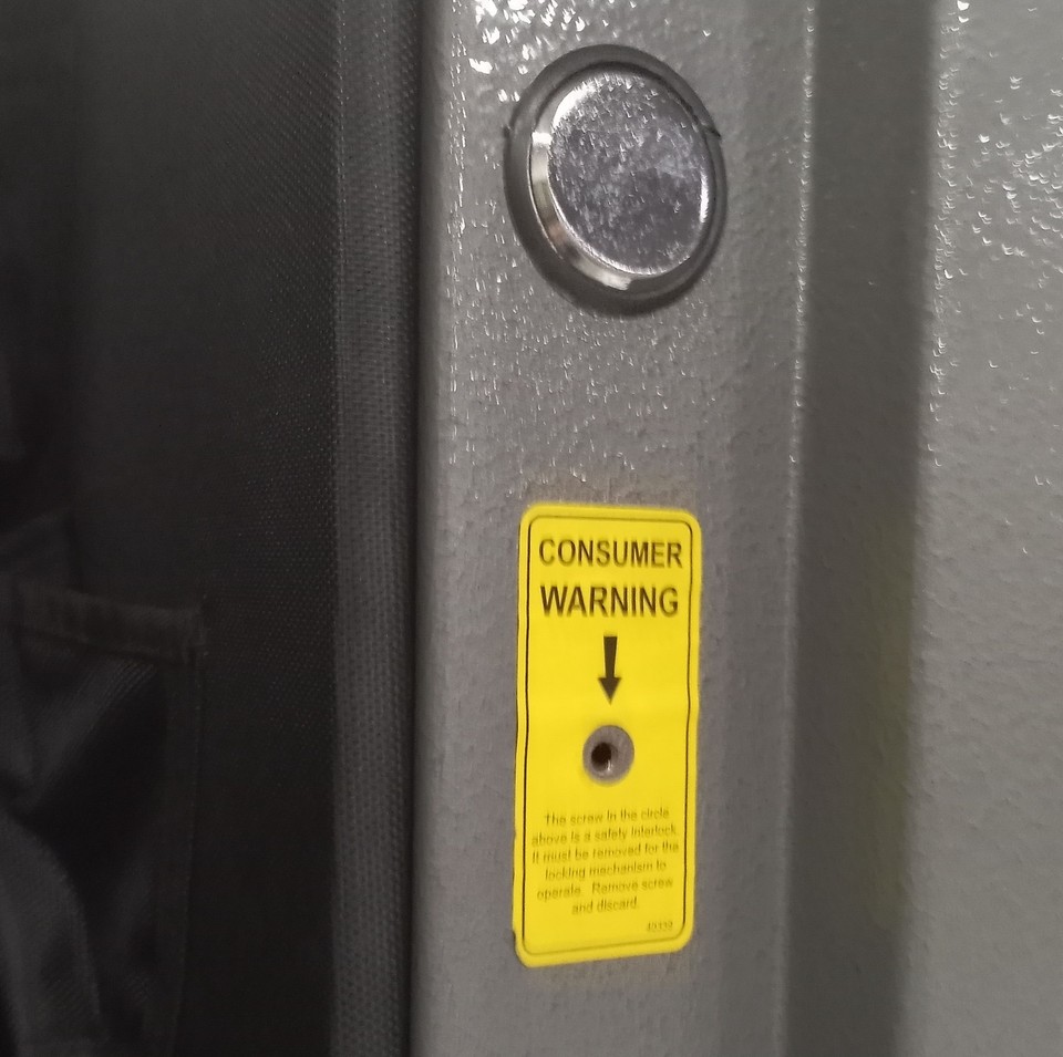 Field & Stream 1871 Fire Resistant Storage Safe WILL NOT LOCK