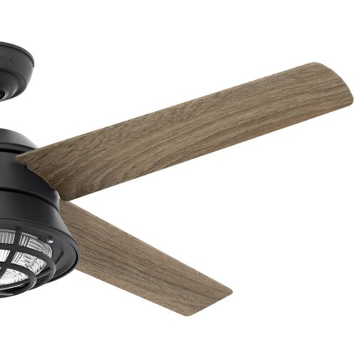 Casablanca Fan 54 inch Contemporary Natural Iron Ceiling Fan w Light and Remote - Picture 5 of 6