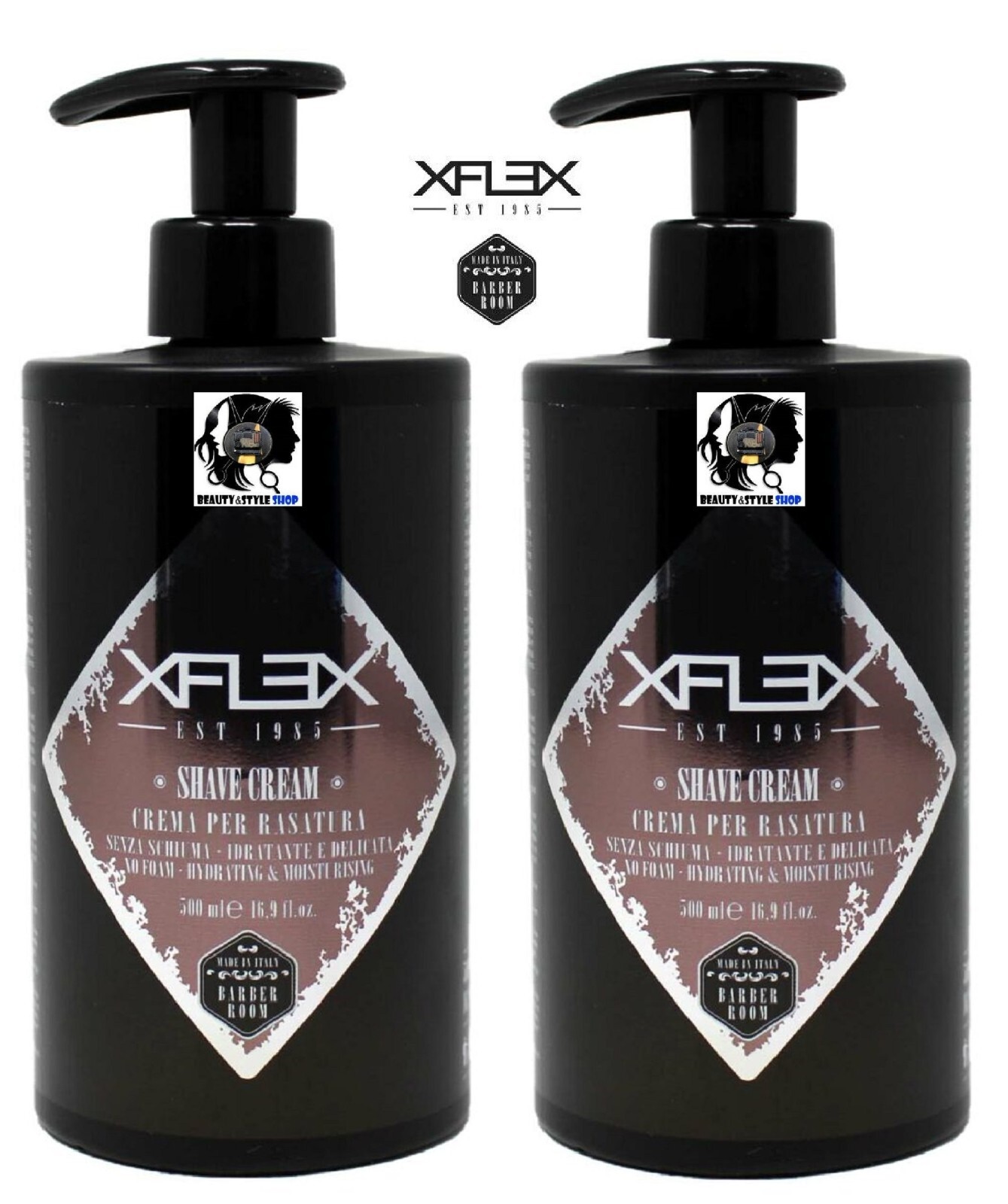 XFlex Shave Cream Edelstein Professional | 1000ml di Morbidezza