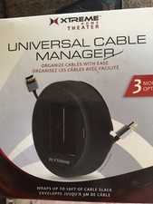 Xtreme Universal Cable Manager W/ 3 Mounting Options NEW
