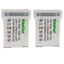 Kastar NB-13L Battery for Genuine OEM Canon G1 G5 G7 G9 SX620 SX720 SX730 SX740