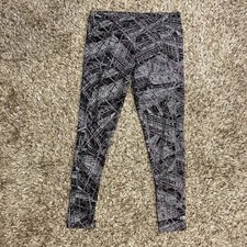Marika Sports Athletic Sporty Workout Geometric Patterned Legging L 30x27