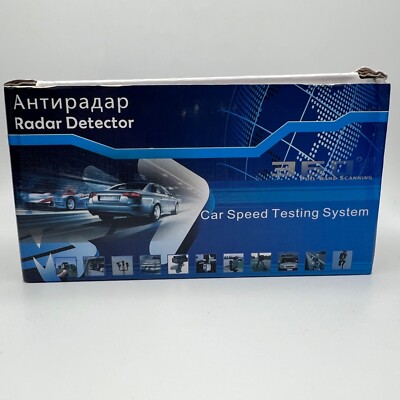 Radar-Detector with Long Range Detection, Mute Memory, Led Display, City/Highway