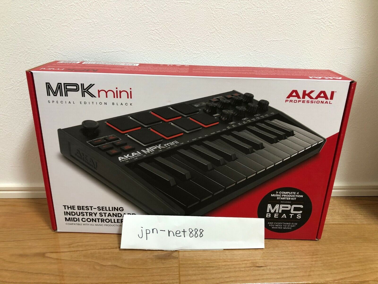 AKAI MPK mini MK3 Professional MIDI Keyboard Controller Black New