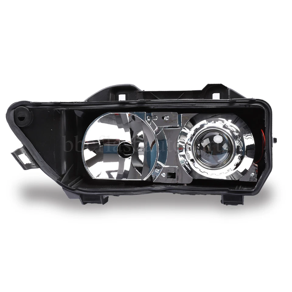 Black Fits 1996-2003 Bmw E39 525I 530I M5 Projector Headlights - Imagem 3 de 4
