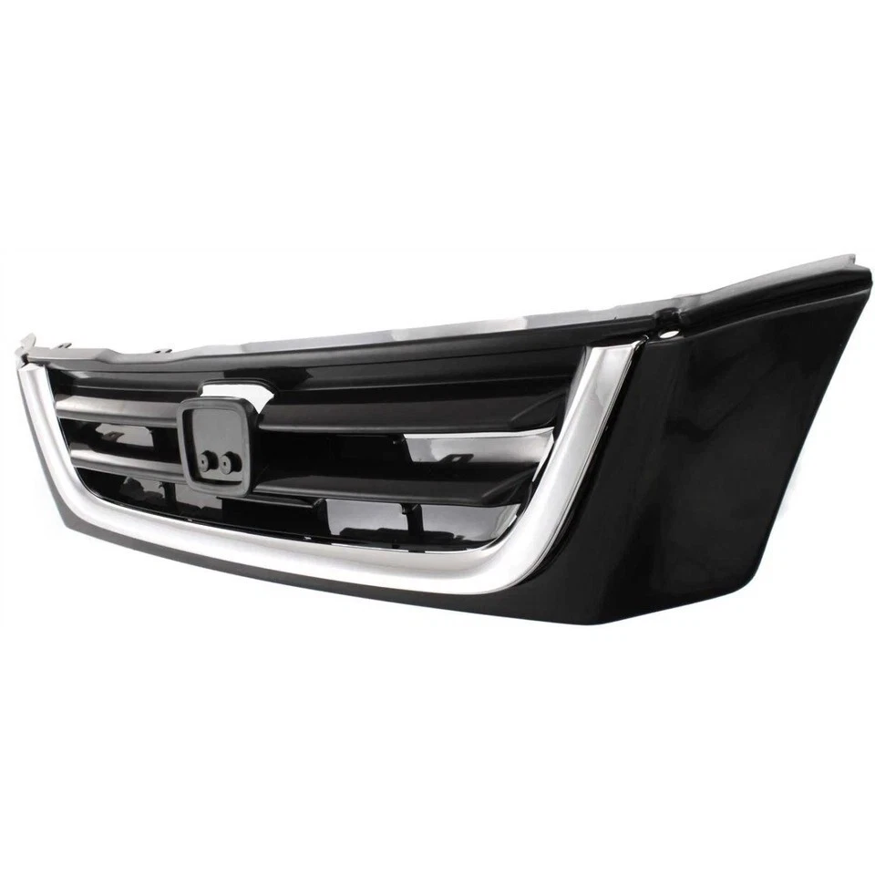 New Front Grille Assembly Chrome Molding/Black Plastic For 1997-2001 Honda CR-V Foto 3 de 4