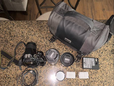 Nikon D3500 DSLR Camera with 18-55mm and 70-300mm Lenses Nikon D3500 DSLR Camera with 18-55mm and 70-300mm Lenses