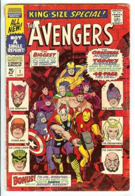 AVENGERS ANNUAL #1 2.5 // 1ST TEAM-UP OF ORIGINAL & THE NEW