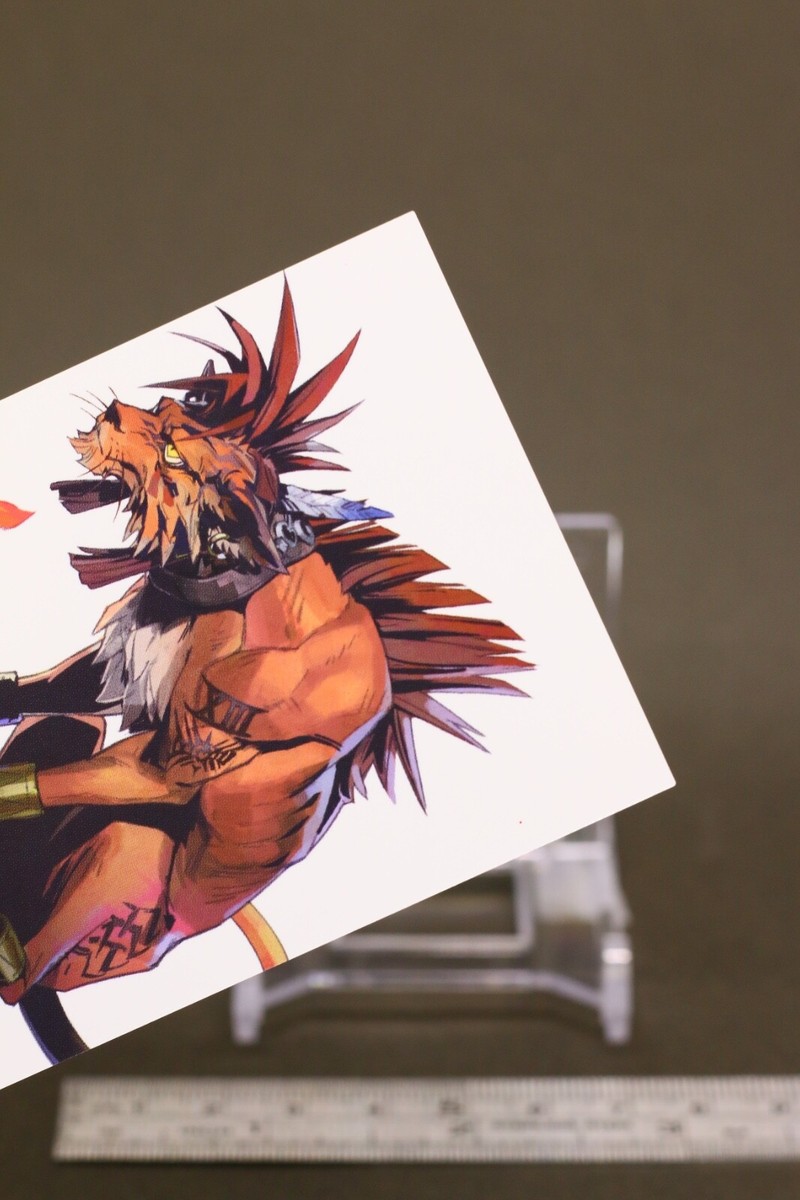 Red XIII Final Fantasy VII Art Museum Card TCG Japanese
