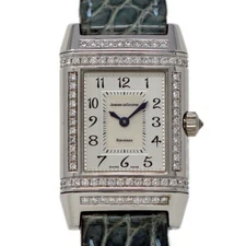 Jaeger-LeCoultre Reverso Duetto 266.3.44 Gold Factory Diamond 2YEARWARNTY #524-1