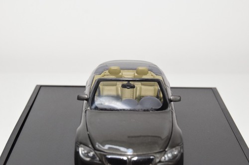 B25 1:43 MINICHAMPS BMW SERIE 6 SERIE 6 CONVERTIBILE MET. BROWN DEALER MIB - Foto 6 di 18