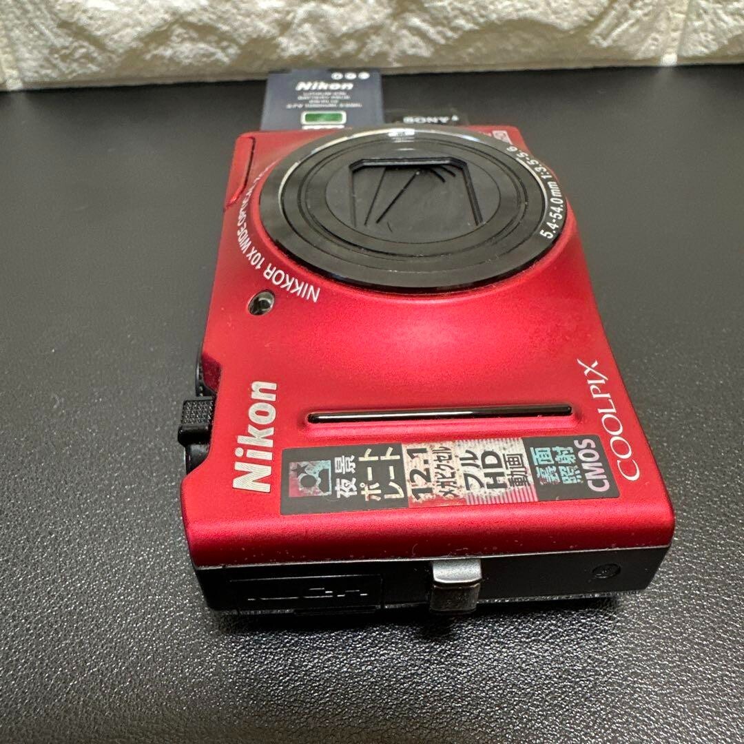 Nikon COOLPIX S8100 12.1MP Digital Camera - Red for sale Nikon COOLPIX S8100 12.1MP Digital Camera - Red for sale