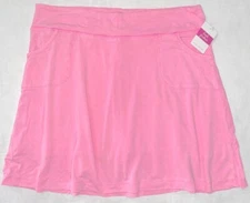 FRESH PRODUCE 2X Plus Cosmos PINK Stretch Knit CITY Skort Skirt $65.00 NWT 2X