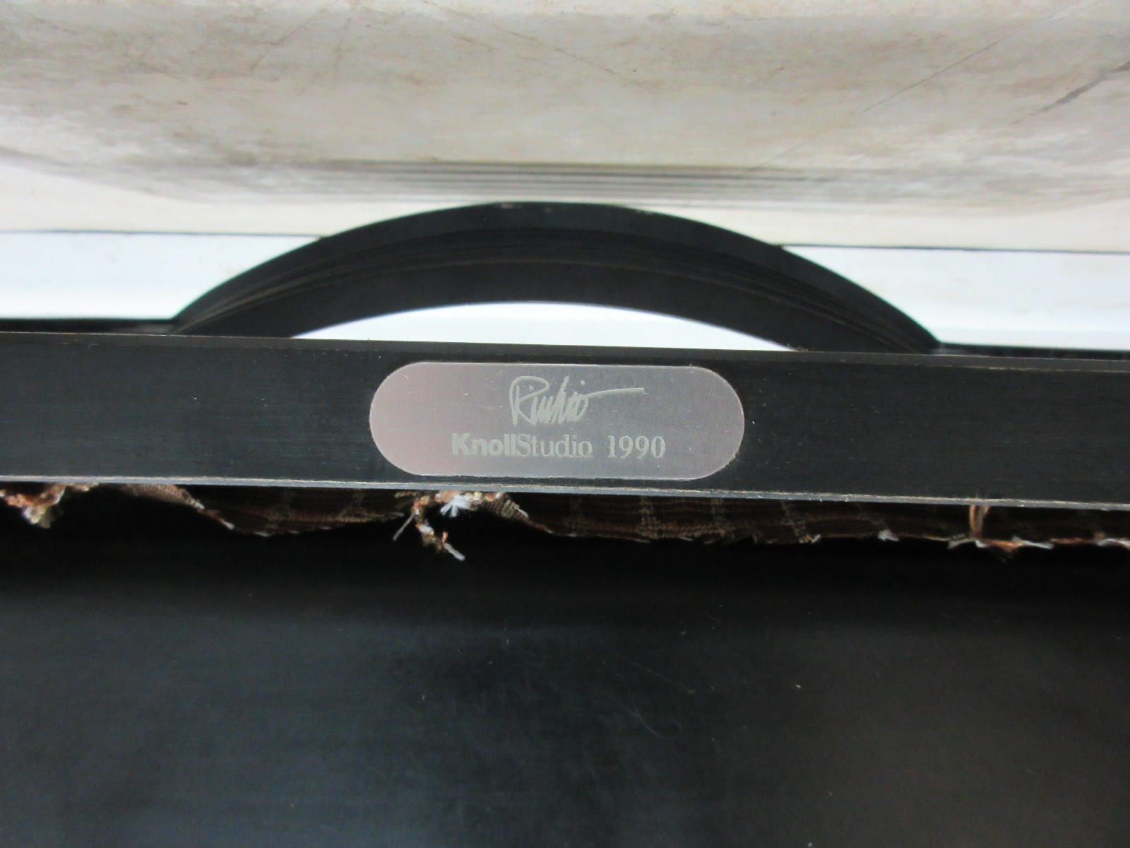 Vintage Knoll Studio Ricchio Office Desk Arm Chair