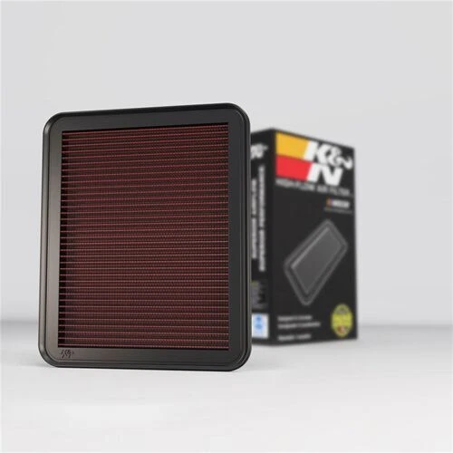 K&N 33-2296 Hi-Flow Air Intake Drop in Filter for 2006-2011 Cadillac DTS & More - Image 3 of 4