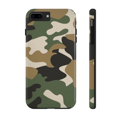 Army Fatigue Tough Phone Case - Military Camo Protective Cover, Rugged iPhone - 第 1/108 張圖片
