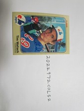 1983 Fleer Tim Wallach Signed Baseball Card Beckett Pre-Certified 2